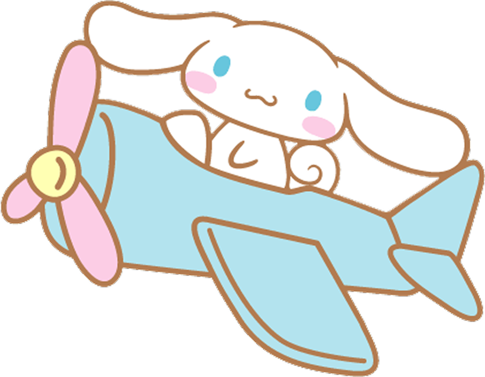 Cinnamoroll flying